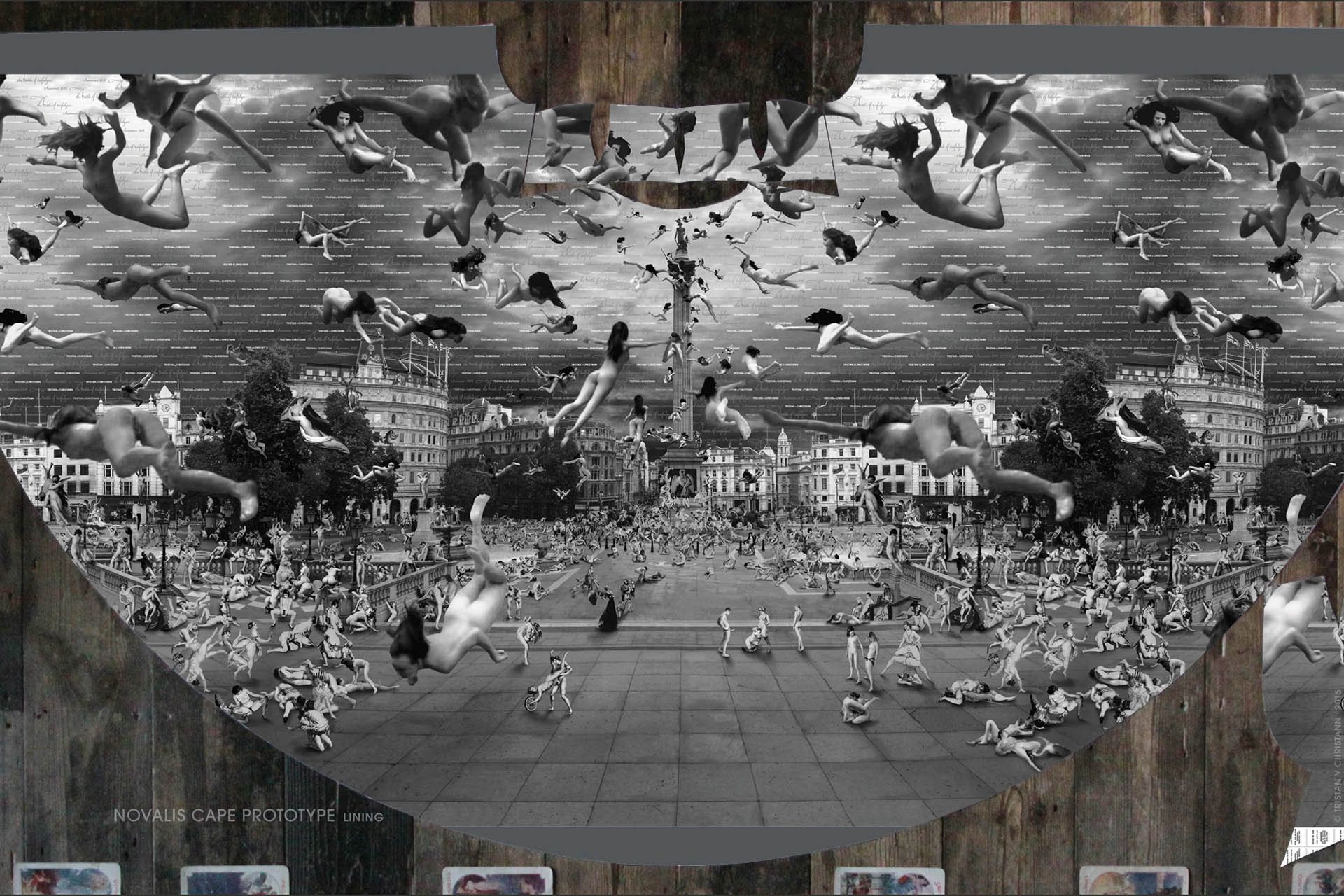 Novalis Cape Prototype IV Embroidered Lining